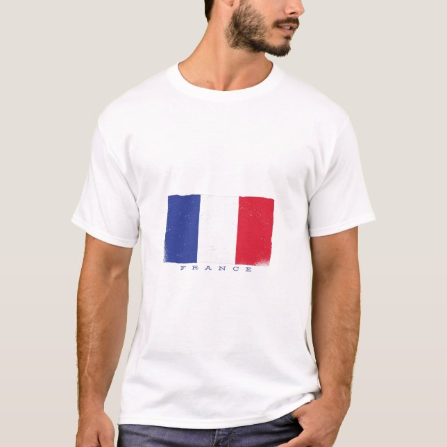 Flag of the French Republic T-Shirt (Front)