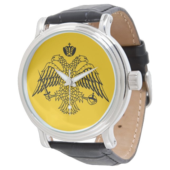 Flag of the Greek Orthodox Church Watch (Angled)