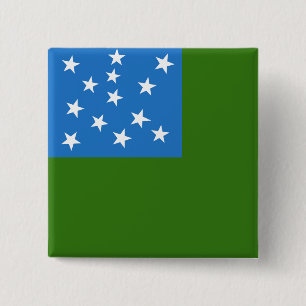 Flag of the Green Mountain Boys Button