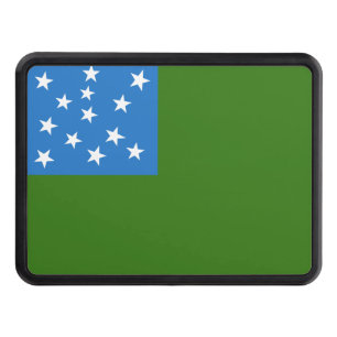 Flag of the Green Mountain Boys Trailer Hitch Cover