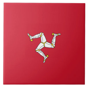 Flag of the Isle of Man Tile
