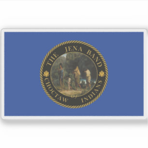Flag of the Jena Band of Choctaw Indians, USA