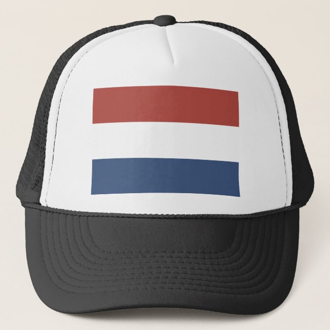 Flag of The Kingdom of Netherlands Trucker Hat (Front)