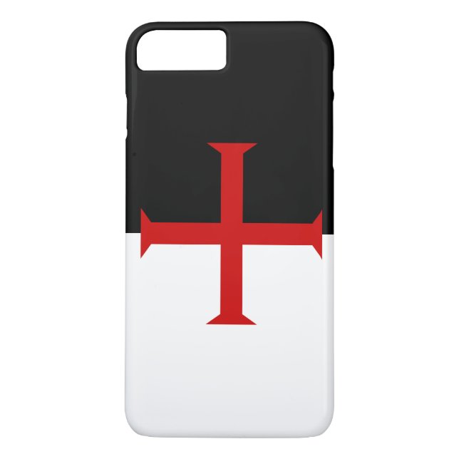 Flag of the Knights Templar Case-Mate iPhone Case (Back)