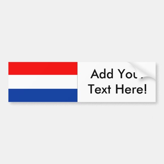 Dutch Bumper Stickers & Car Stickers Zazzle CA