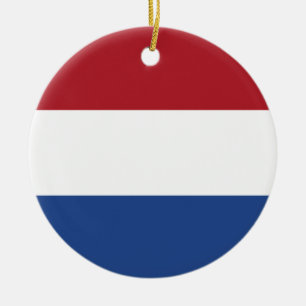 Flag of the Netherlands Ceramic Ornament