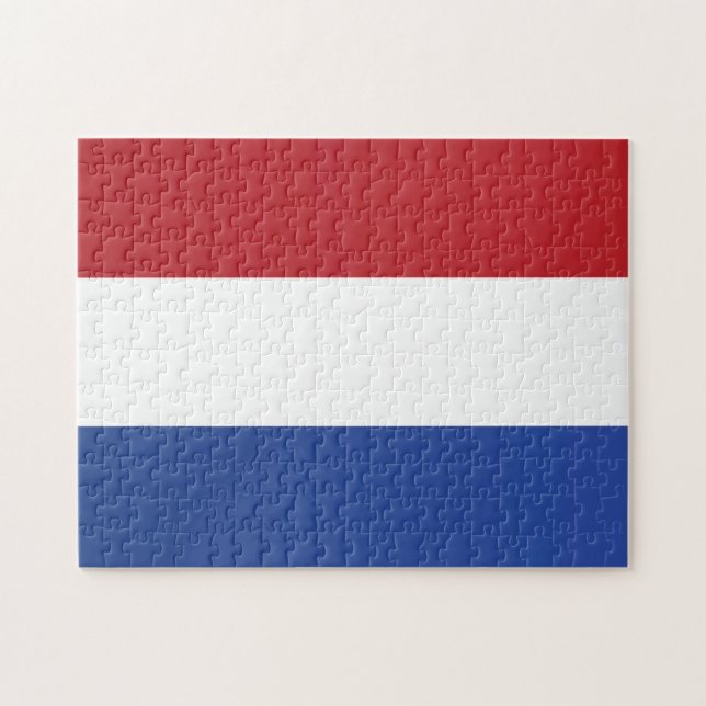 Flag of the Netherlands Jigsaw Puzzle (Horizontal)