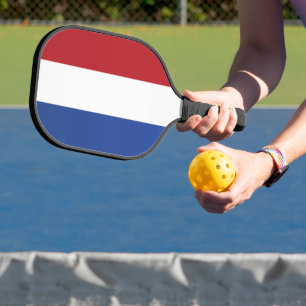 Flag of the Netherlands Pickleball Paddle