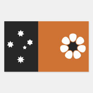 Flag of the Northern Territory (AUSTRALIA) Sticker