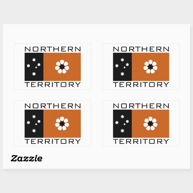 Flag of the Northern Territory (AUSTRALIA) Sticker (Sheet)