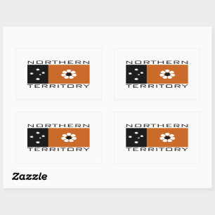 Flag of the Northern Territory (AUSTRALIA) Sticker