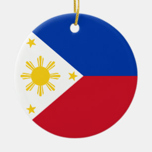 Flag of the Philippines Ceramic Ornament