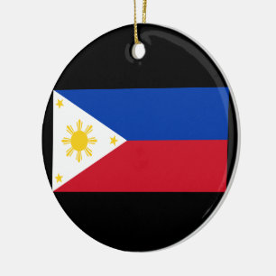 Flag of the Philippines Ceramic Ornament