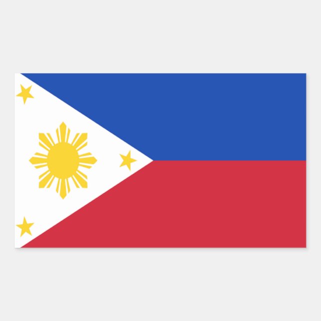 Flag of the Philippines Sticker (Front)