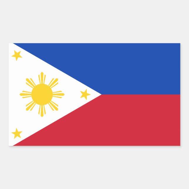 Flag of the Philippines Sticker (Front)