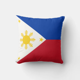Flag of the Philippines Throw Pillow