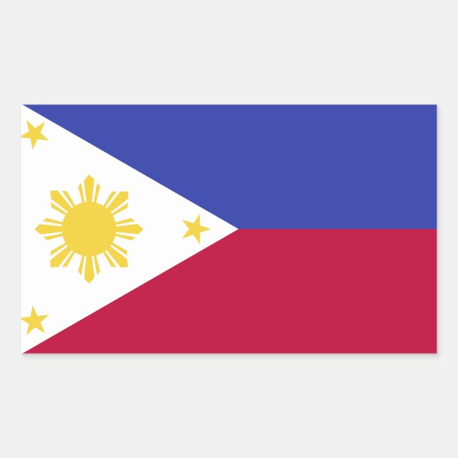 Flag of the Phillipines Sticker (Front)