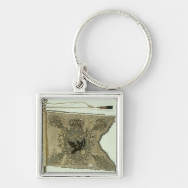 Flag of the Prussian Infantry under Frederick Keychain (Front)