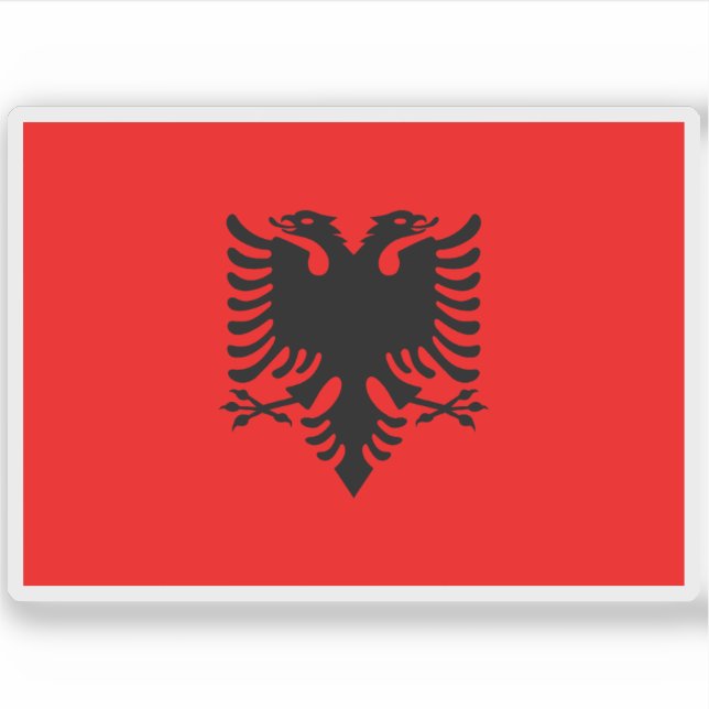Flag of the Republic of Albania (Front)
