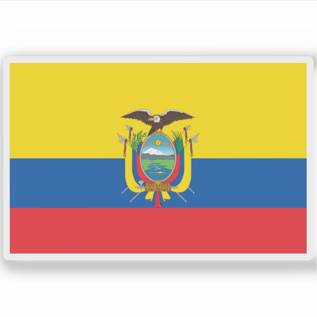 Flag of the Republic of Ecuador (Front)