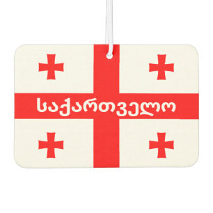 Flag of the Republic of Georgia Air Freshener