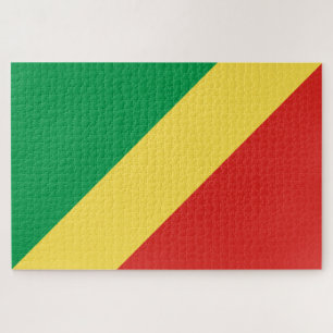 Flag of the Republic of the Congo Jigsaw Puzzle