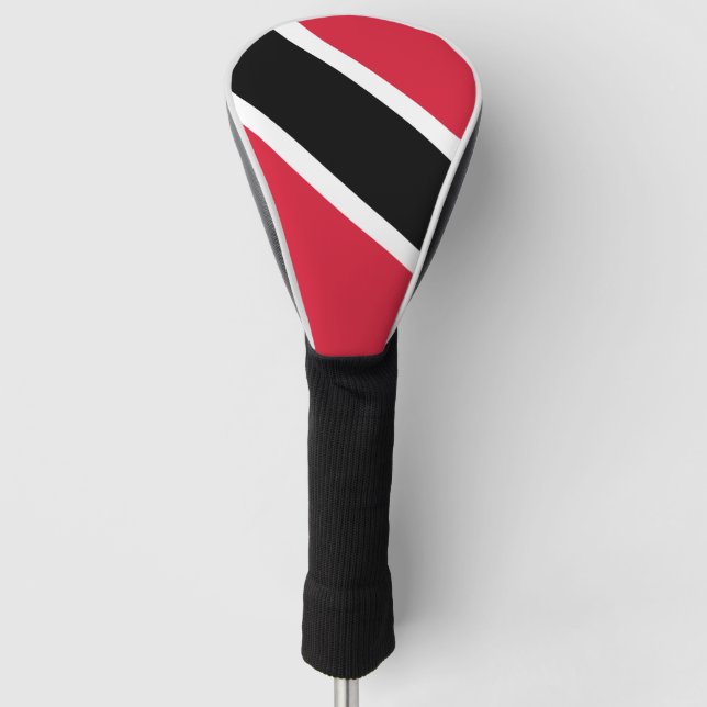 Flag of the Republic of Trinidad and Tobago Golf Head Cover (Front)