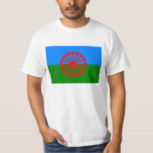 Flag of the Romani people - Romani flag T-Shirt