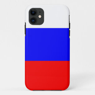Flag of the Russian Federation - Флаг России iPhone 11 Case