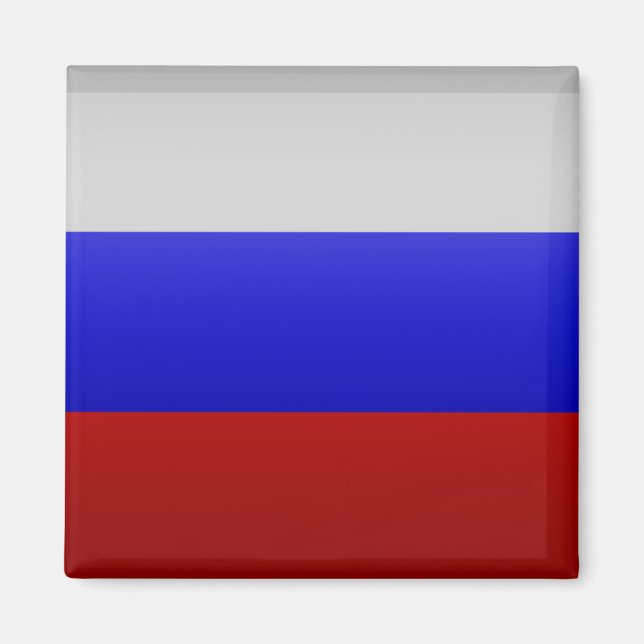 Flag of the Russian Federation Magnet (Front)