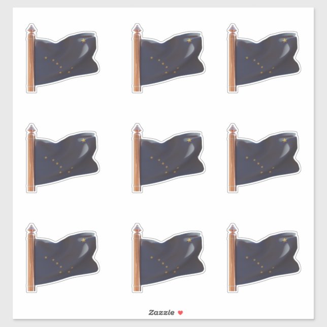 Flag of the State of Alaska (Sheet)