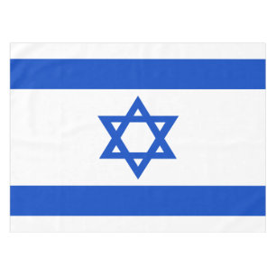 Flag of the State of Israel Tablecloth