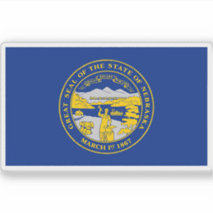 Flag of the state of Nebraska, USA
