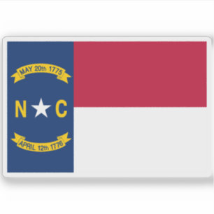 Flag of the state of North Carolina, USA