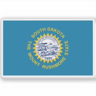 Flag of the state of South Dakota, USA