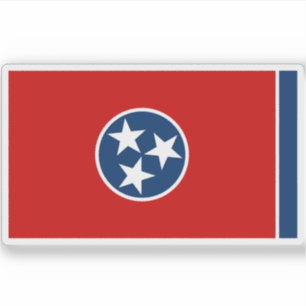 Flag of the state of Tennessee, USA