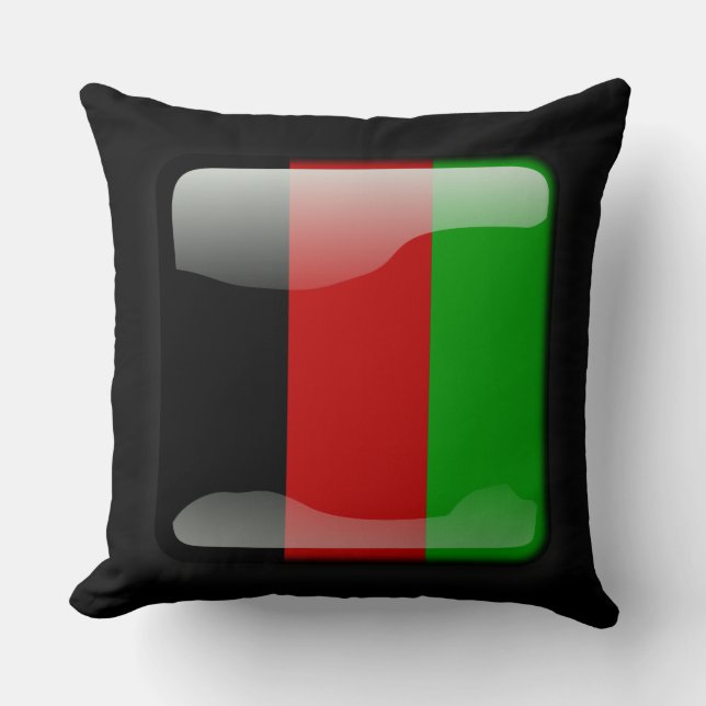 Flag of the United Arab Emirates Throw Pillow (Front)