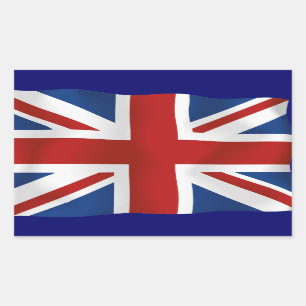 Flag of The United Kingdom #2 rectangle Sticker