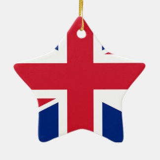 Flag of the United Kingdom Ceramic Ornament