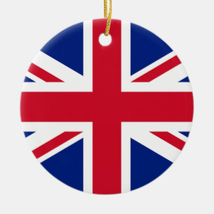 Flag of the United Kingdom Ceramic Ornament