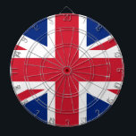Flag of the United Kingdom Dartboard<br><div class="desc">Flag of the United Kingdom - Union Jack - Union Flag</div>