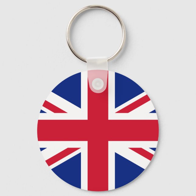 Flag of the United Kingdom Keychain (Front)