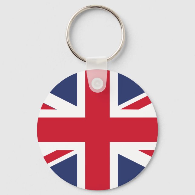 Flag of the United Kingdom Keychain (Front)