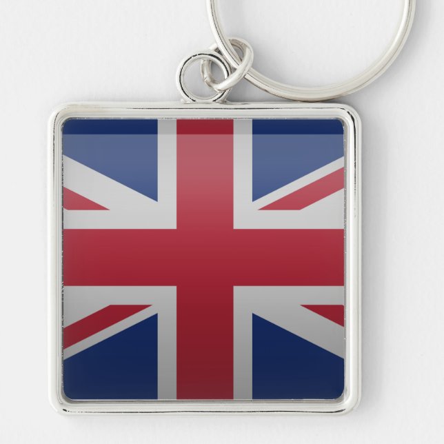 Flag of the United Kingdom Keychain (Front)