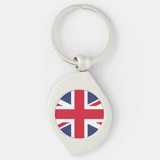 Flag of the United Kingdom Keychain (Front)