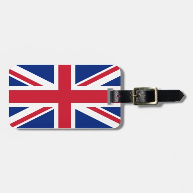 Flag of the United Kingdom Luggage Tag (Front Horizontal)