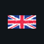 Flag of the United Kingdom or the Union Jack Canvas Print<br><div class="desc">Flag of the United Kingdom or the Union Jack</div>