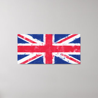 Flag of the United Kingdom or the Union Jack Canvas Print