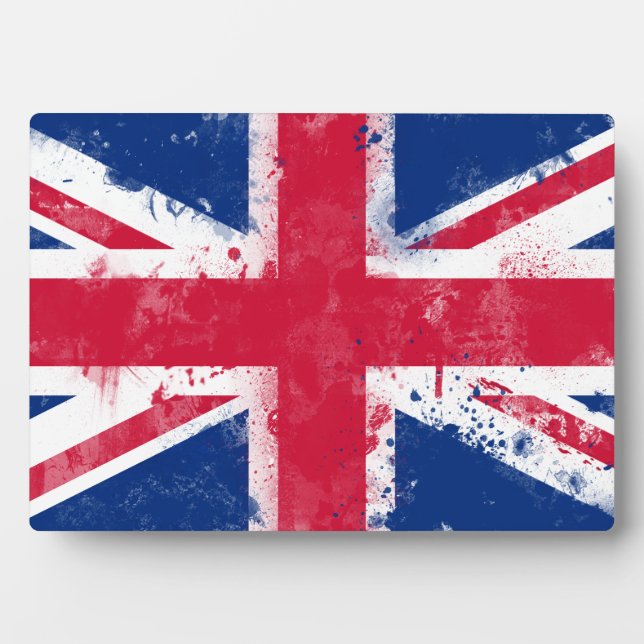 Flag of the United Kingdom or the Union Jack Plaque (Front)
