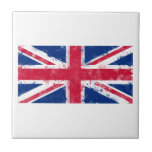Flag of the United Kingdom or the Union Jack Tile<br><div class="desc">Flag of the United Kingdom or the Union Jack</div>